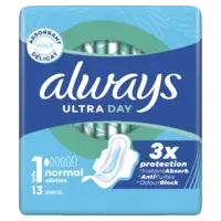 Always Ultra day normal wings maandverband