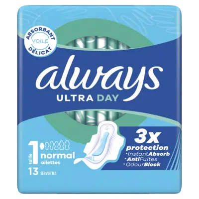 pdp-image-Always Ultra day normal wings maandverband