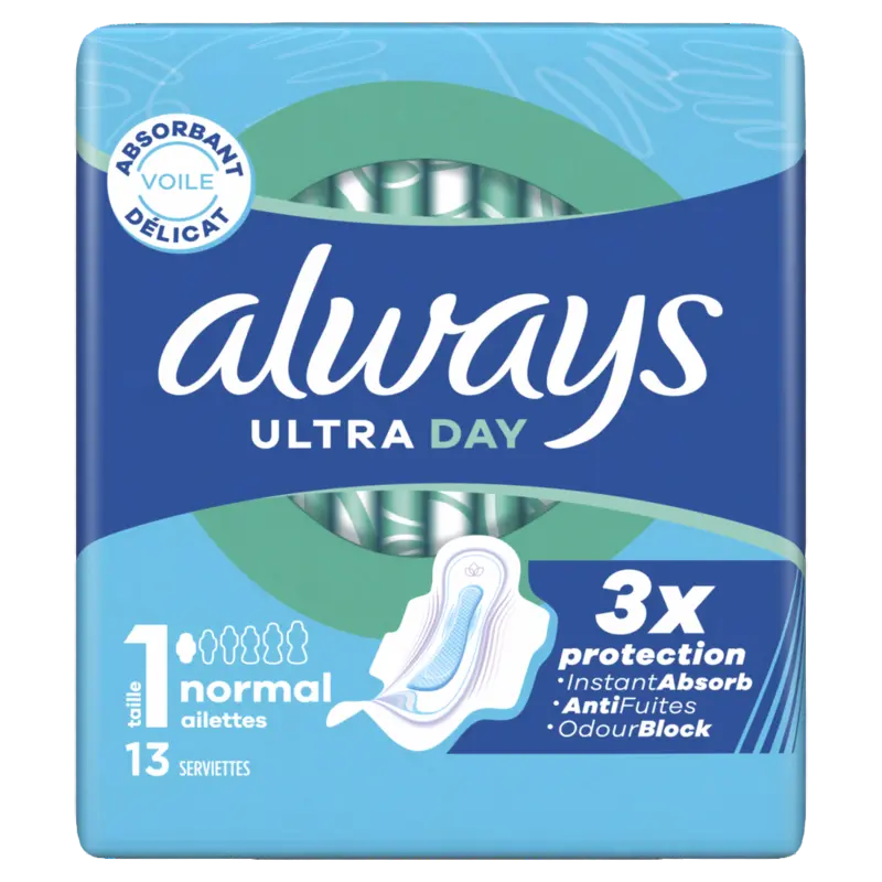 Ultra Dag Maandverbanden Normal (Maat 1)