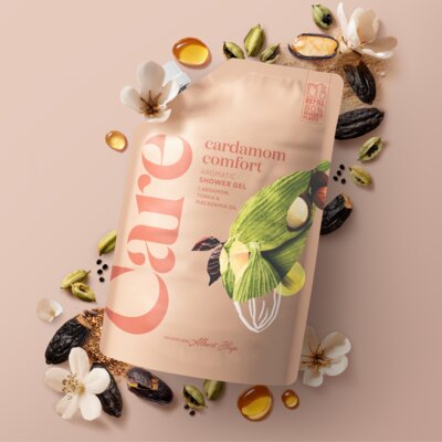 pdp-image-Care Cardamom comfort shower gel refill