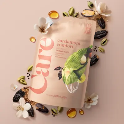 pdp-image-Care Cardamom comfort shower gel refill
