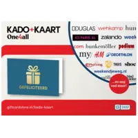 Kado+kaart gefeliciteerd e-gift 10 euro