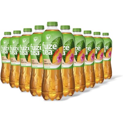 pdp-image-Fuze Tea Black ice tea peach hibiscus 10-pack