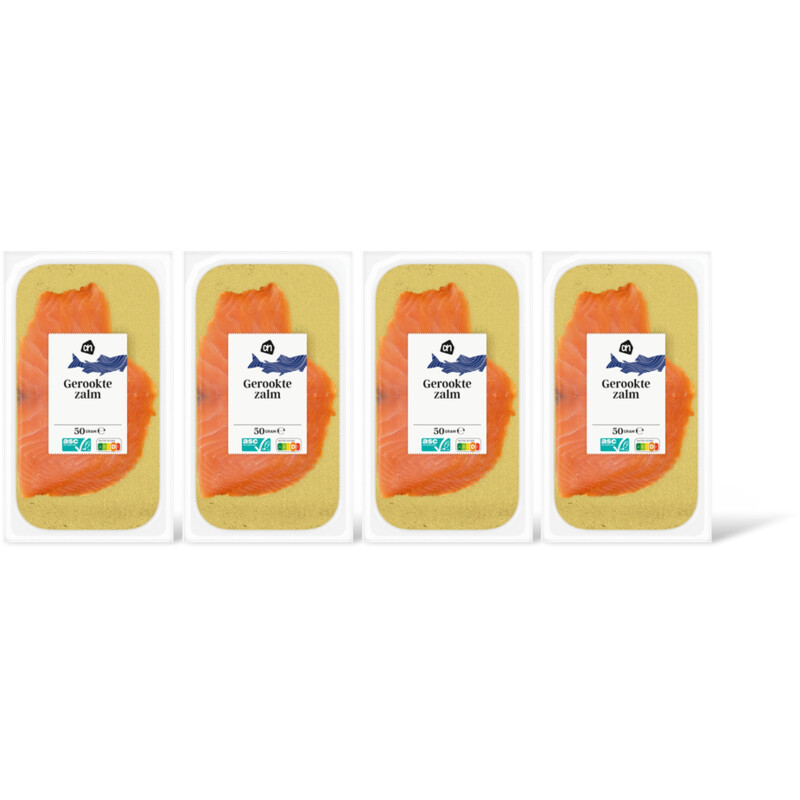 AH Gerookte zalm 4-pck.