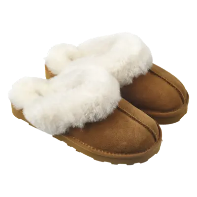 pdp-image-Greyhound Suede dames slof cognac maat 36-37