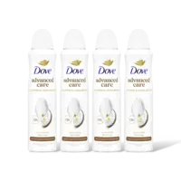 Dove Coco & jasmine deodorant spray 4-pack