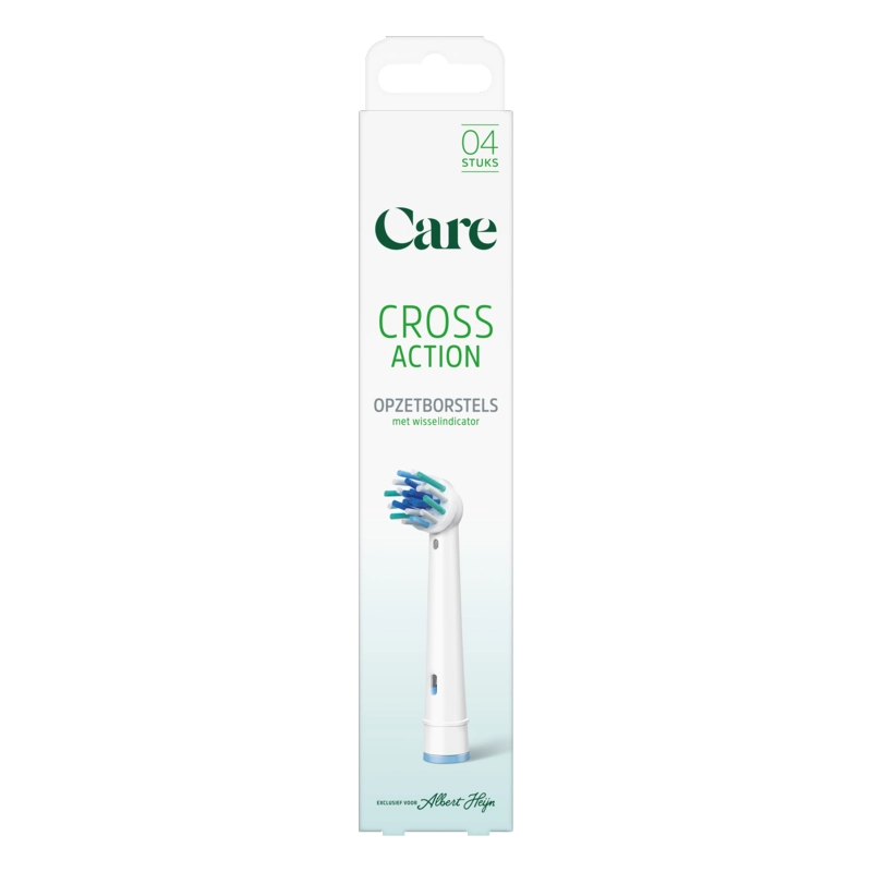 Care Opzetborstels cross action
