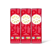 Delicata Reep krachtige pure Belgisch chocola 3pk