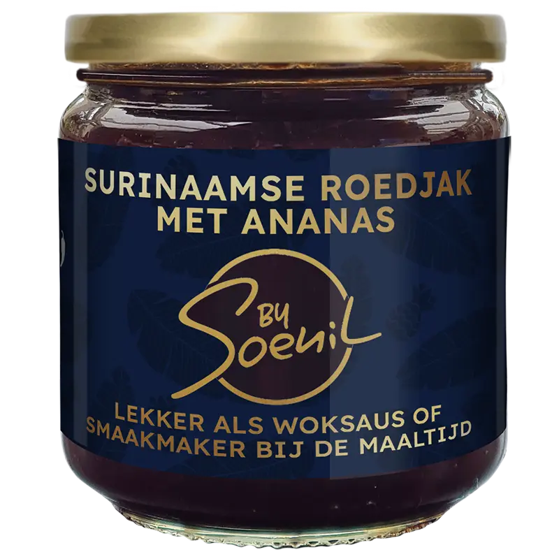 Surinaamse roedjak met ananas