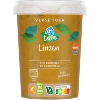 Een afbeelding van AH Terra Verse soep linzen