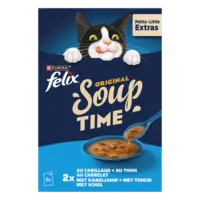 Felix Soup original met kabeljauw tonijn schol