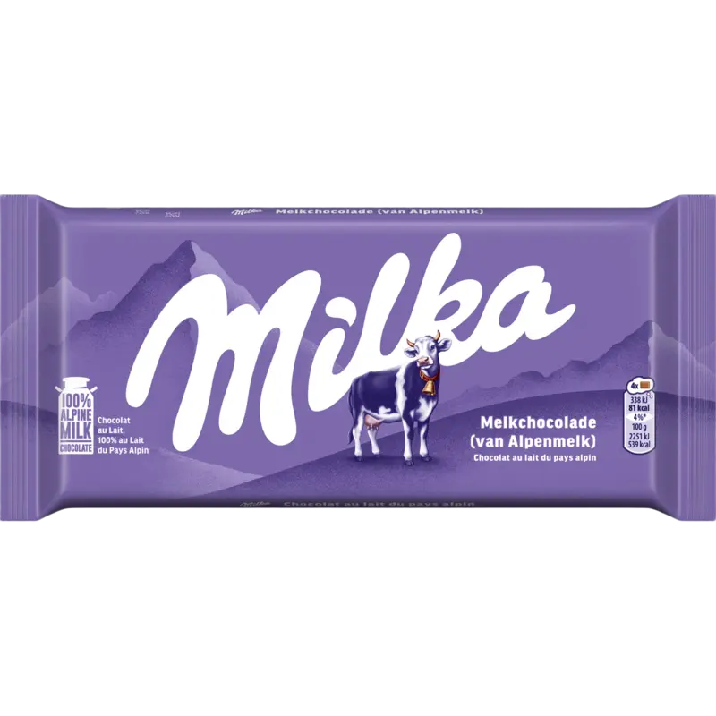 chocoladereep melkchocolade