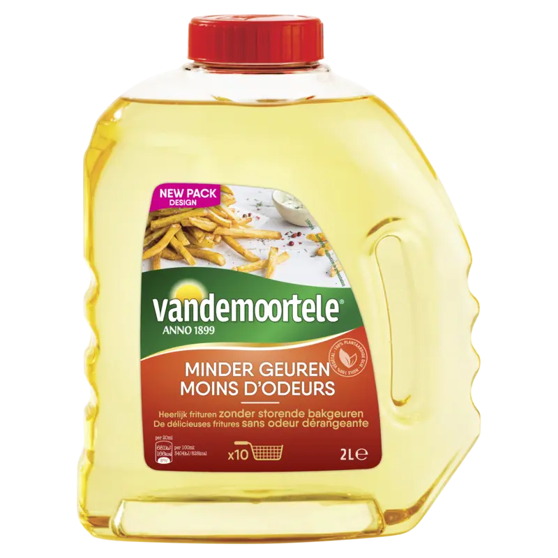 Vandemoortele Frituurolie minder geuren