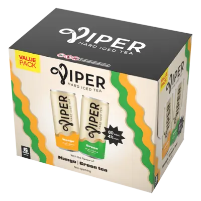 pdp-image-Viper Hard iced tea green & mango value 6-pack
