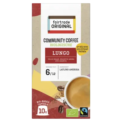 pdp-image-Fairtrade Original Community coffee lungo capsules