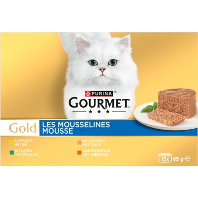 pdp-image-Gourmet Gold mousse met kip zalm niertjes konijn