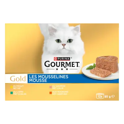 pdp-image-Gourmet Gold mousse met kip zalm niertjes konijn