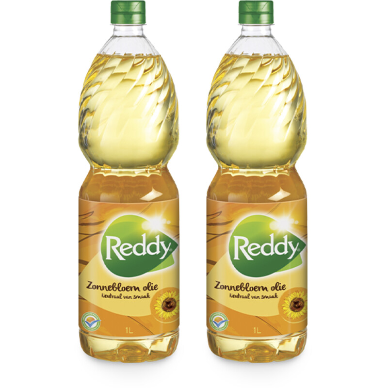 Een afbeelding van Reddy Zonnebloemolie 2-pack