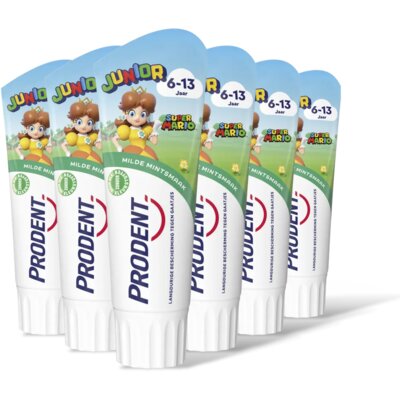 pdp-image-Prodent Tandpasta Mario junior 6-13 jaar 6-pack