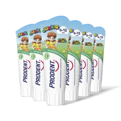 pdp-image-Prodent Tandpasta Mario junior 6-13 jaar 6-pack