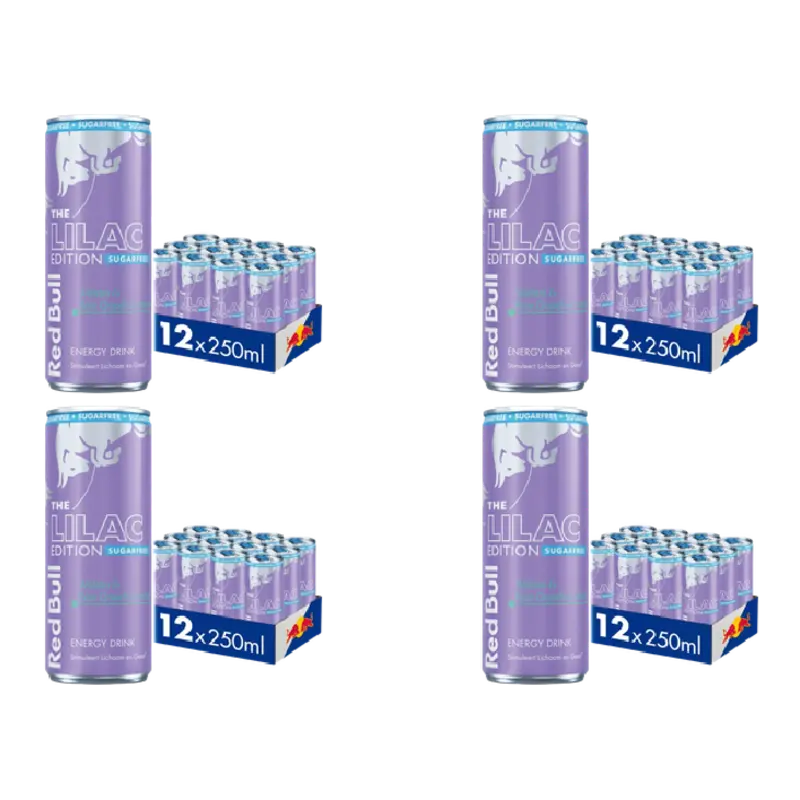 Lilac edition sugarfree 4x 12-pack