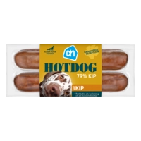 AH Hotdog met kip