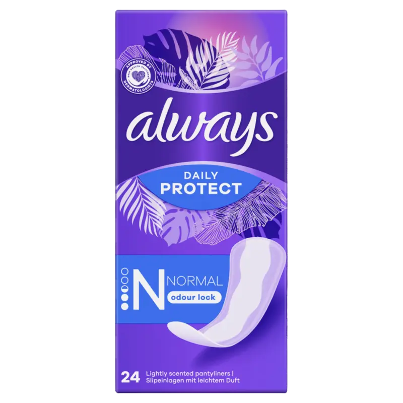 Dailies protect normal odour lock