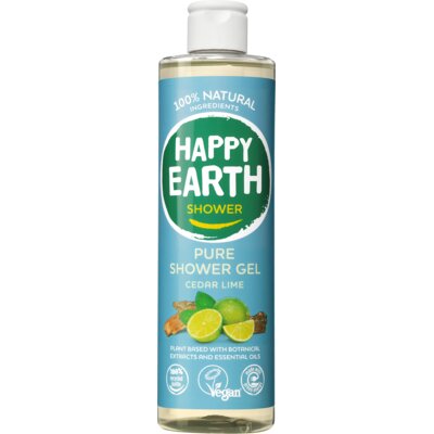 pdp-image-Happy Earth Pure shower gel cedar lime