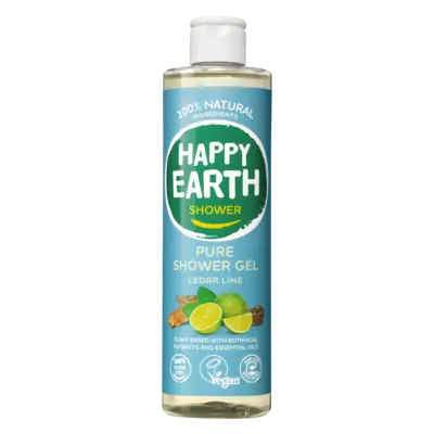 pdp-image-Happy Earth Pure shower gel cedar lime