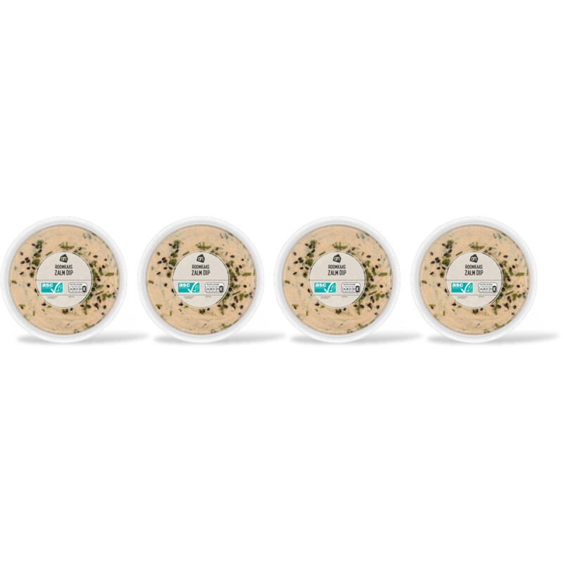 AH Roomkaas zalm dip 4-pack