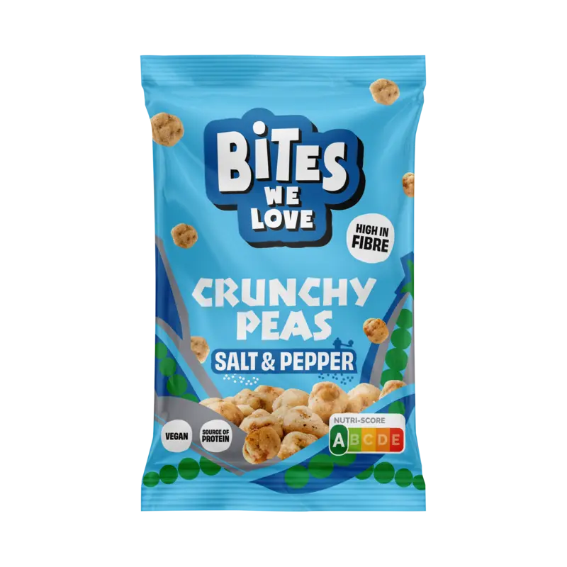 Crunchy peas seasalt & black pepper