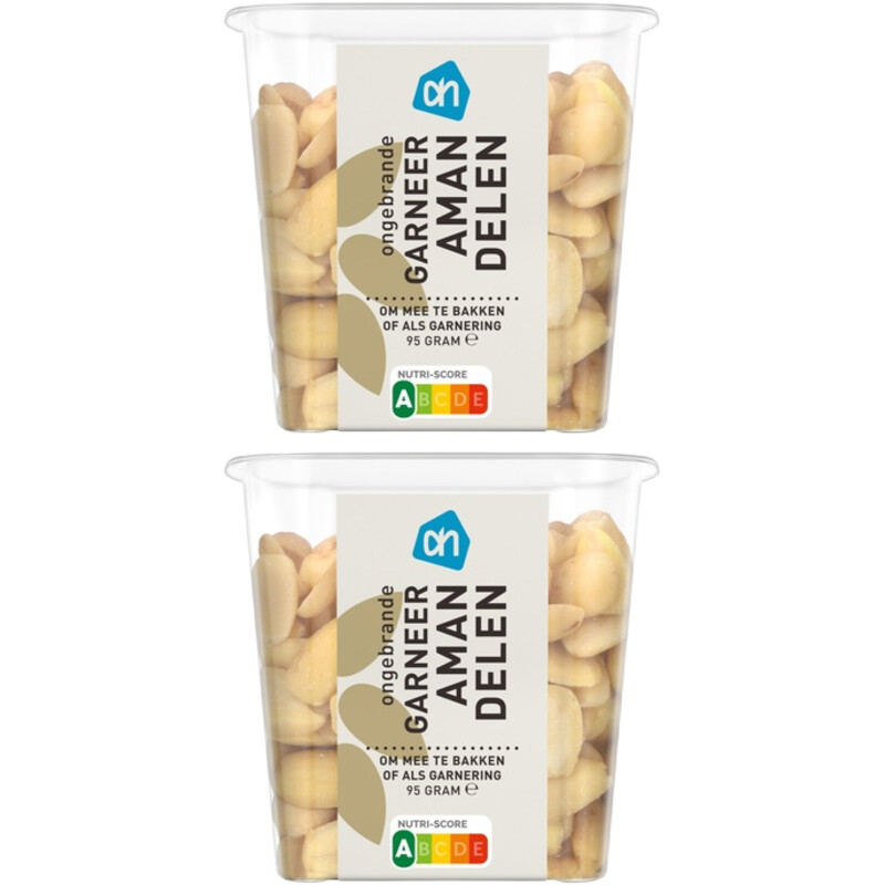 Een afbeelding van AH Ongebrande garneer amandelen 2-pack