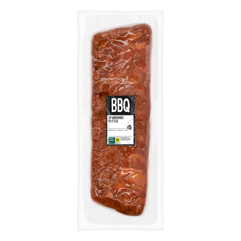 AH BBQ spareribs pittig