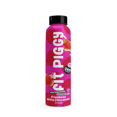 pdp-image-Fit Piggy Proteïneshake framboos witte chocolade
