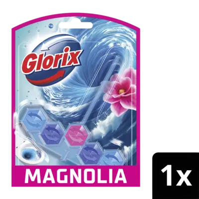 pdp-image-Glorix Pink magnolia blauw water wc-blok