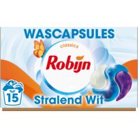 Een afbeelding van Robijn 3-in-1 Wascapsules stralend wit