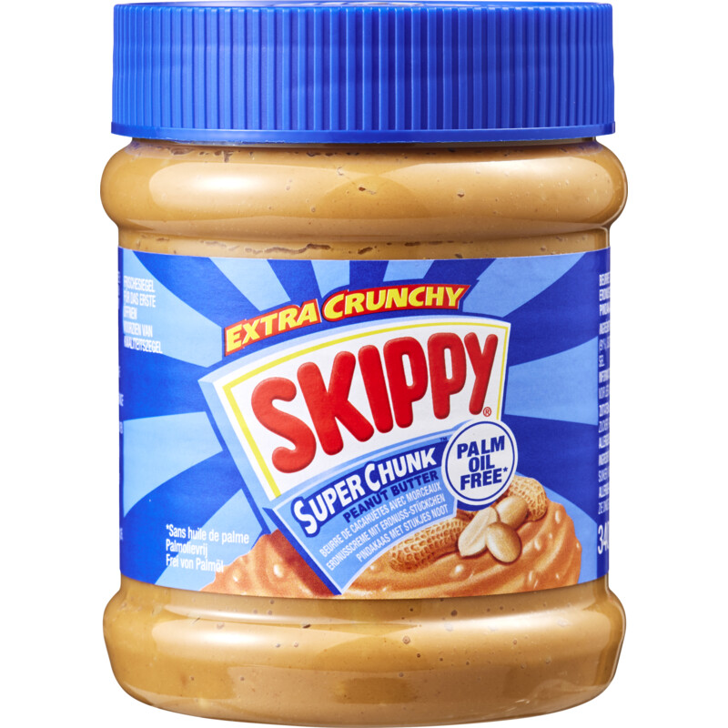 Een afbeelding van Skippy Super chunk peanut butter