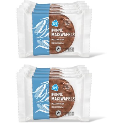 pdp-image-AH Dunne maiswafels melkchocolade 4x 2-pack