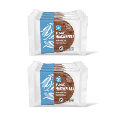 pdp-image-AH Dunne maiswafels melkchocolade 4x 2-pack