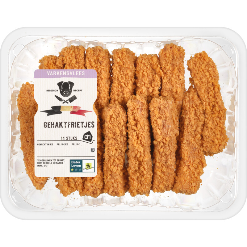 Een afbeelding van AH Gehaktfrietjes bel