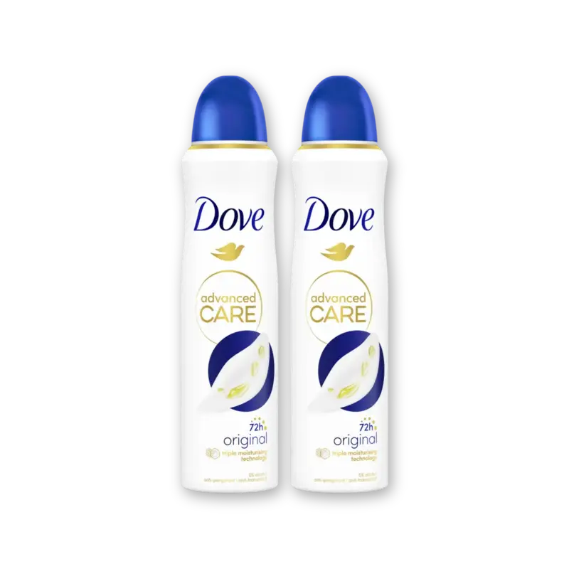 Dove Original deodorant spray 2-pack