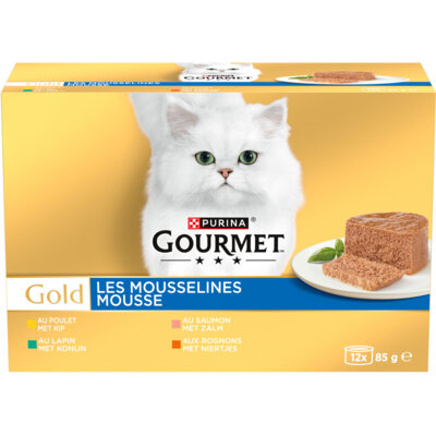 pdp-image-Gourmet Gold mousse met kip zalm niertjes konijn