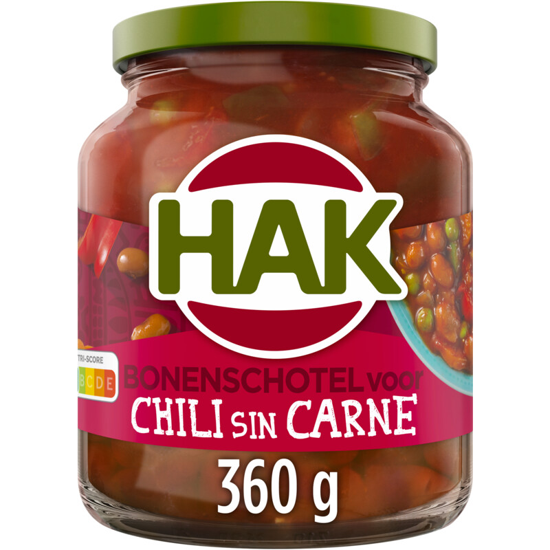 Een afbeelding van Hak Bonenschotel voor chili con carne