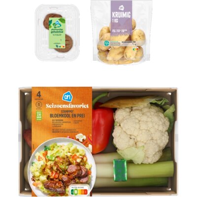 pdp-image-AH Vega Stamppot Bloemkool Prei Verspakket