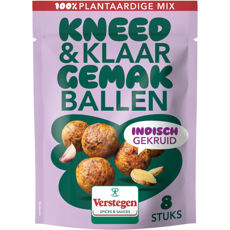 Een afbeelding van Verstegen Kneed & klaar gemakballen Indisch