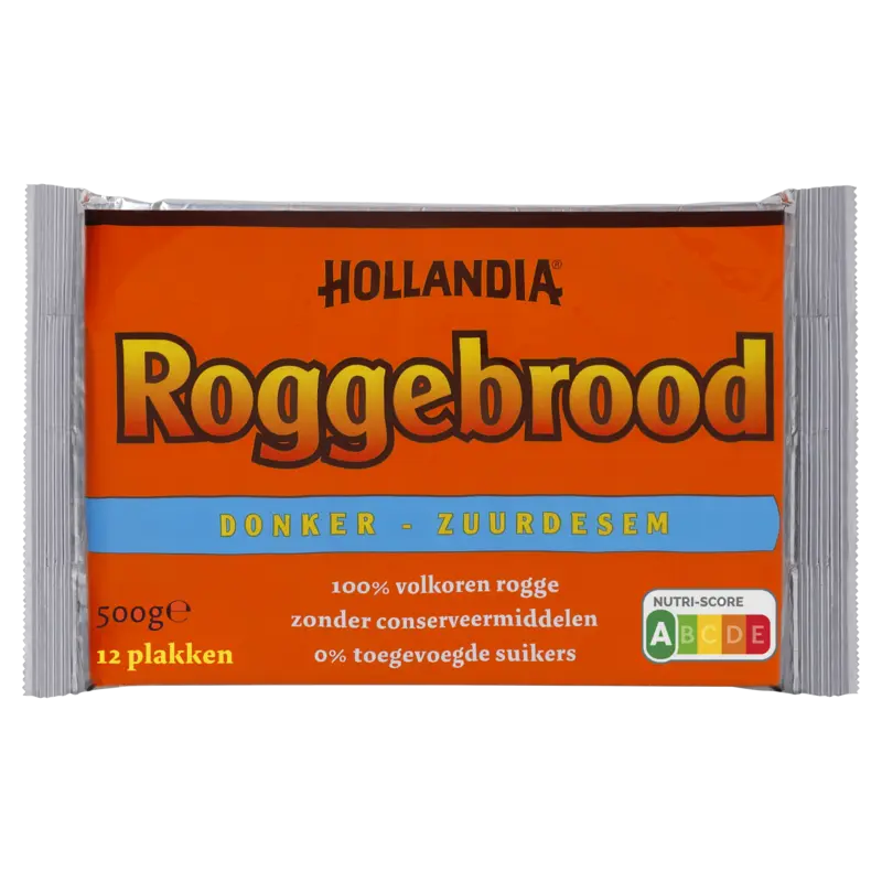 Hollandia Roggebrood donker zuurdesem
