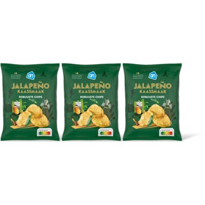 pdp-image-AH Robuuste chips kaassmaak jalapeno 3-pack