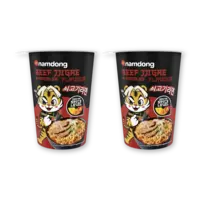 Namdong Beef jjigae k-noodles flavour cup 2-pack