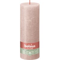 Bolsius Rustieke kaars 19cm misty pink