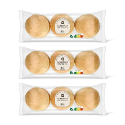 pdp-image-AH Hamburger broodjes 3-pack
